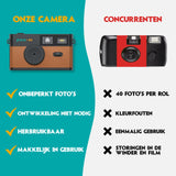 Digitale camera - Retro - Bruin
