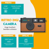 Digitale camera - Retro - Bruin