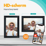 Foto's in HD-kwaliteit op de digitale fotolijst