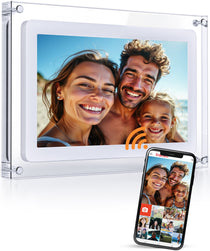 Pora&Co Digitale fotolijst 25.4cm - Acryl - HD + - IPS display - USB-C - Touchscreen - Elektronica