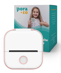 Pora&Co - Mini Fotoprinter Voor Smartphone - Roze