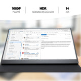 Portable monitor voor zakelijk gebruik 35.6cm - Elektronica